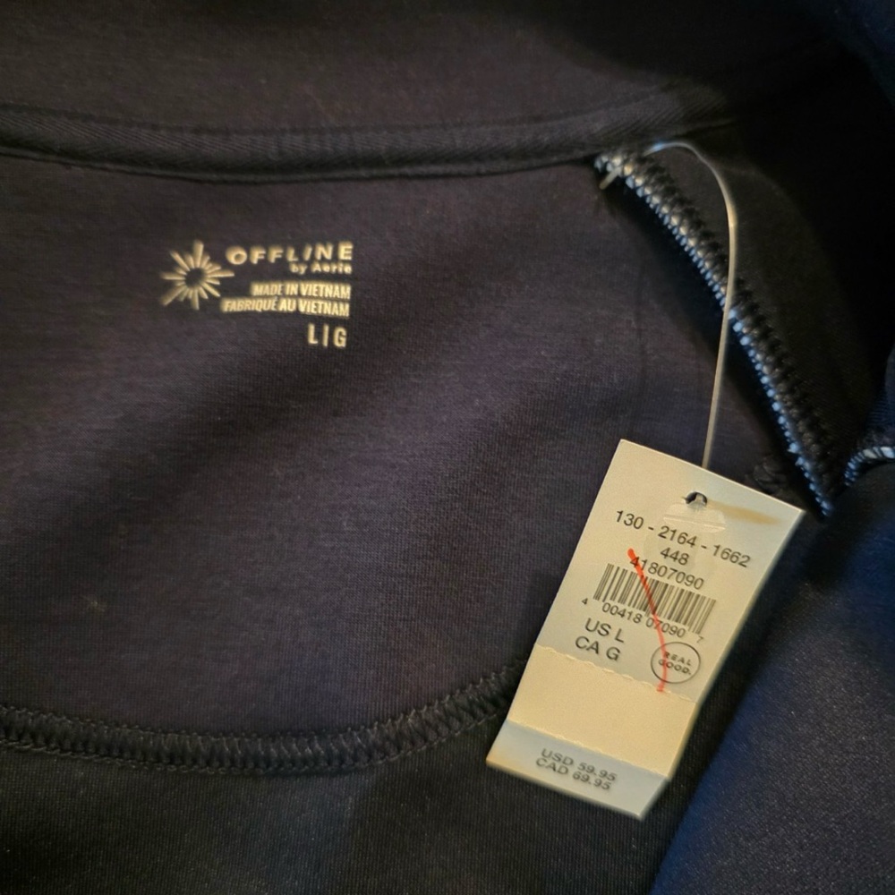 Aerie quarter Zip Sweatshirt - Picture 7 of 11